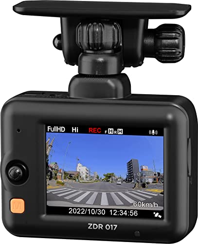 楽天市場】コムテック 車用 前後2カメラ ドライブレコーダー ZDR017AZ