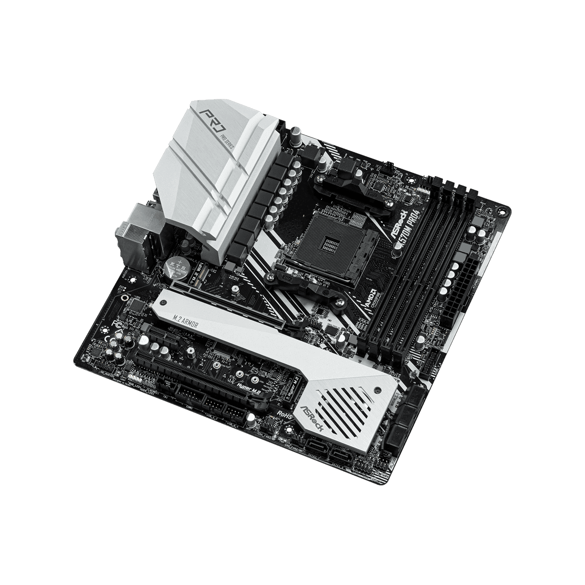X570M Pro4 | ASRock(アスロック) Socket AM4 AMD X570 MicroATX