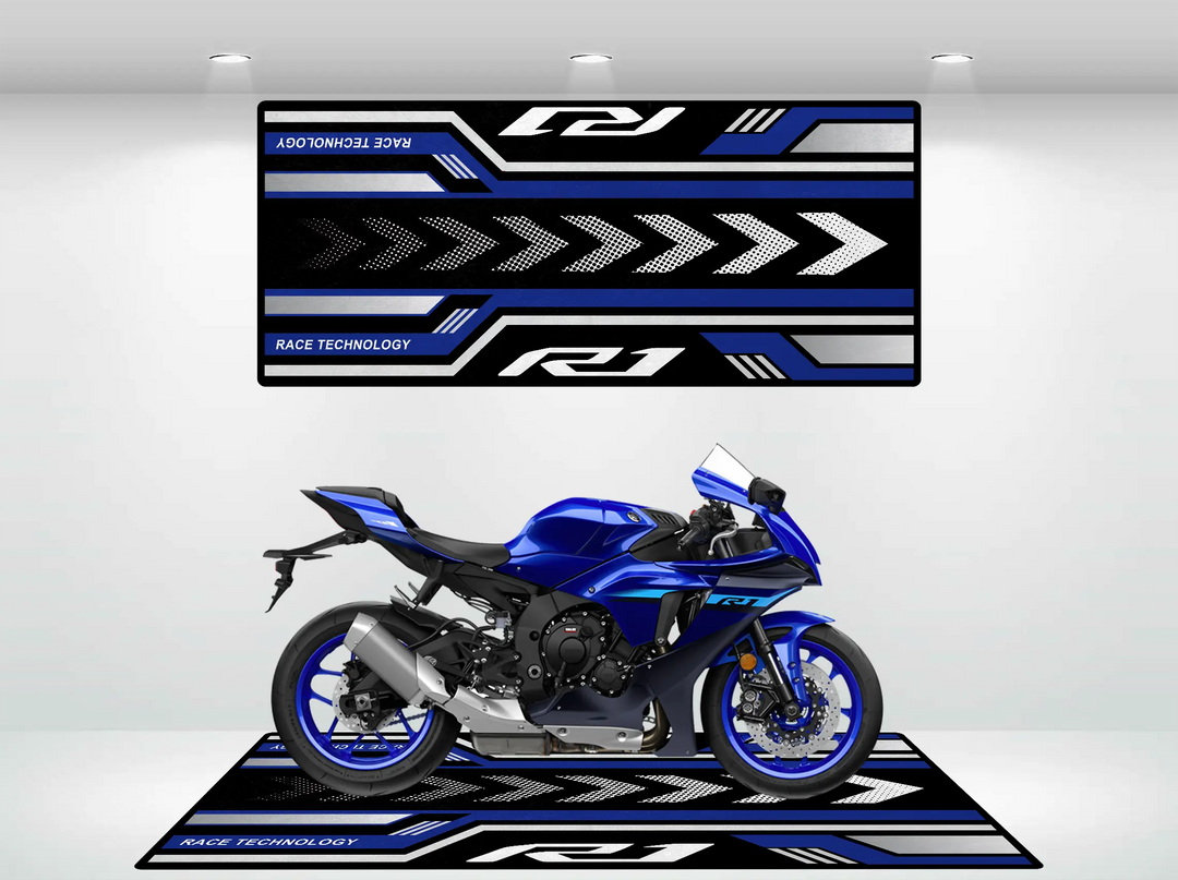 Custom Design Yamaha Motorcycle Mats – Shop Online Now