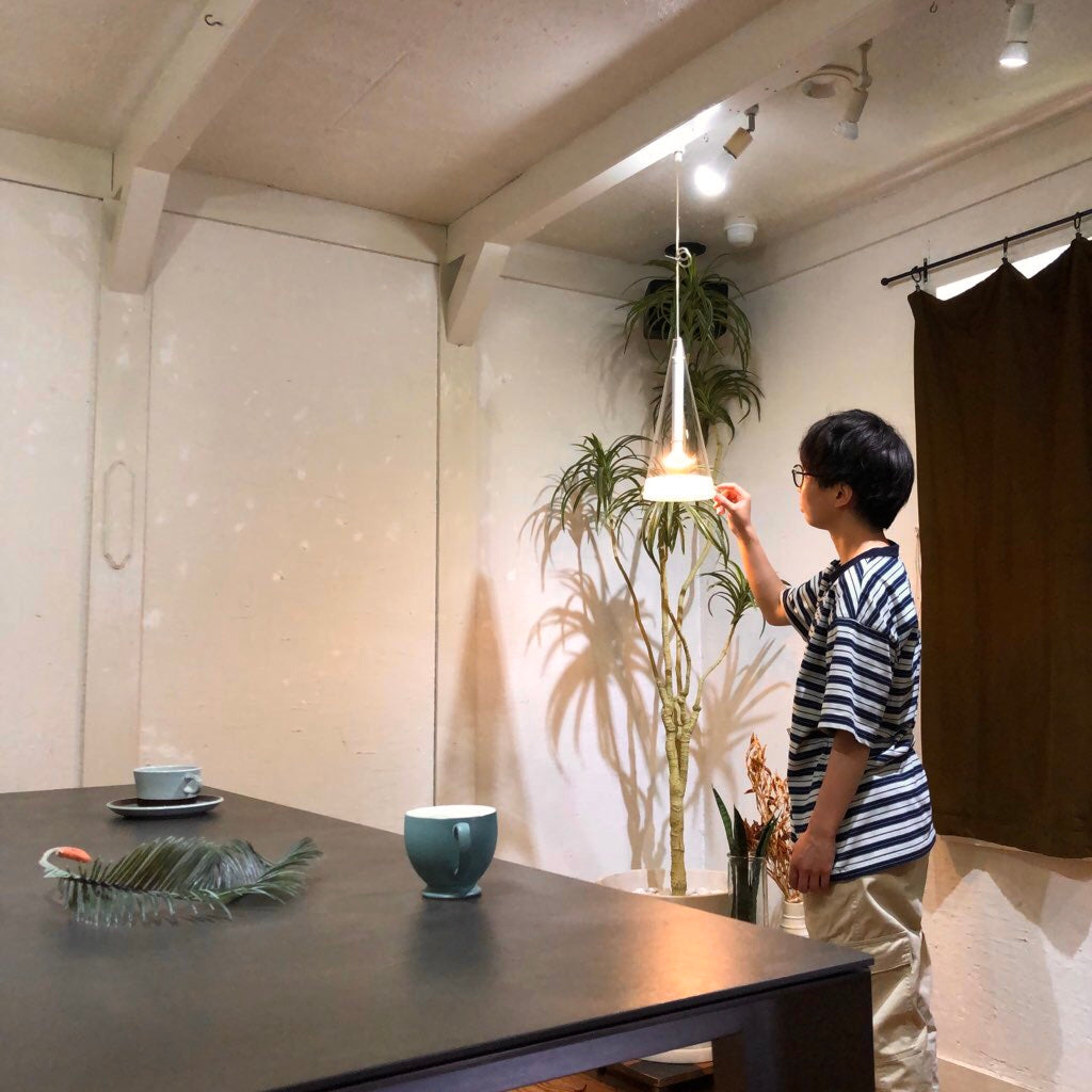 フロス / Flos フーシア / FUCSIA 1灯 ペンダントライト 中古 ガラス