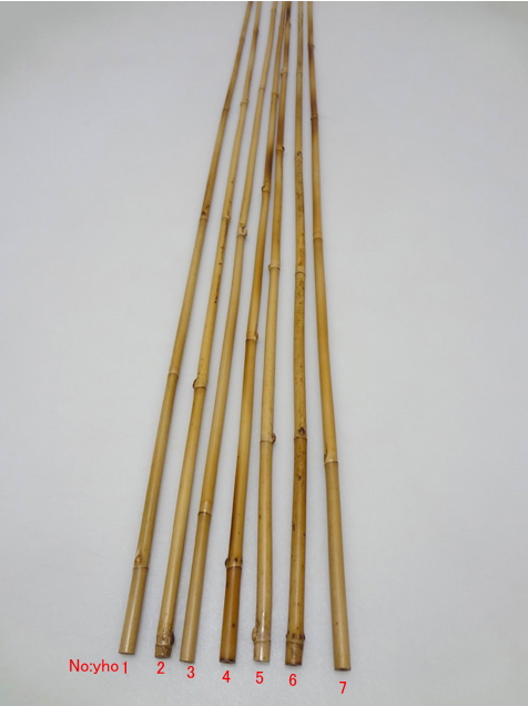 自作釣竿用、和竿製作用穂持ち矢竹各種サイズ