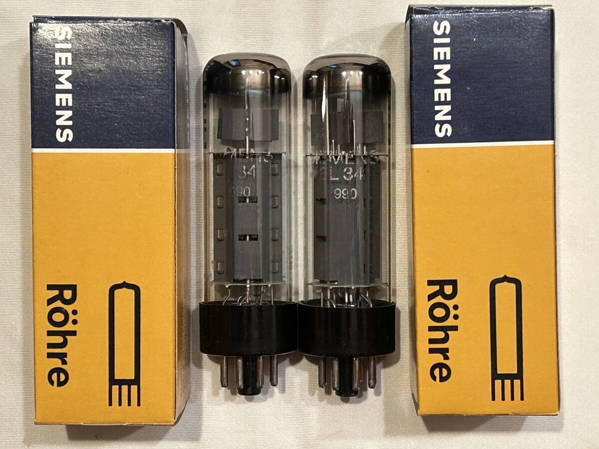 Yahoo!オークション - 「siemens el34」の落札相場・落札価格