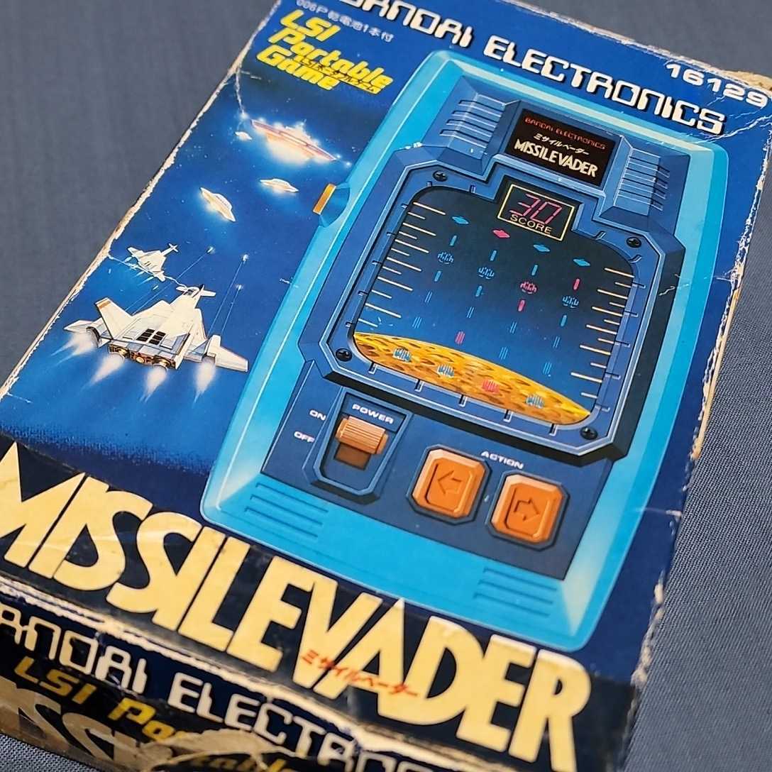 Yahoo!オークション - BANDAI バンダイ LSIゲーム ミサイルベーダー 昭