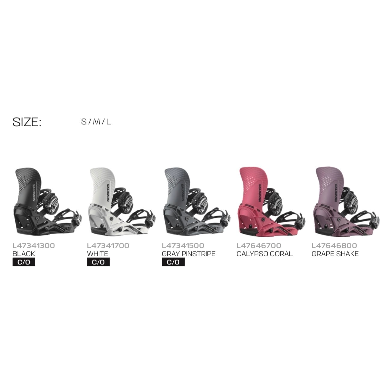 24-25モデル . SALOMON .『 HOLOGRAM 』. Gray Pinstripe . サロモン