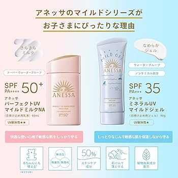 Amazon.co.jp: Anessa (ANESSA) Perfect UV Mild Milk NA 60mL SPF 50+