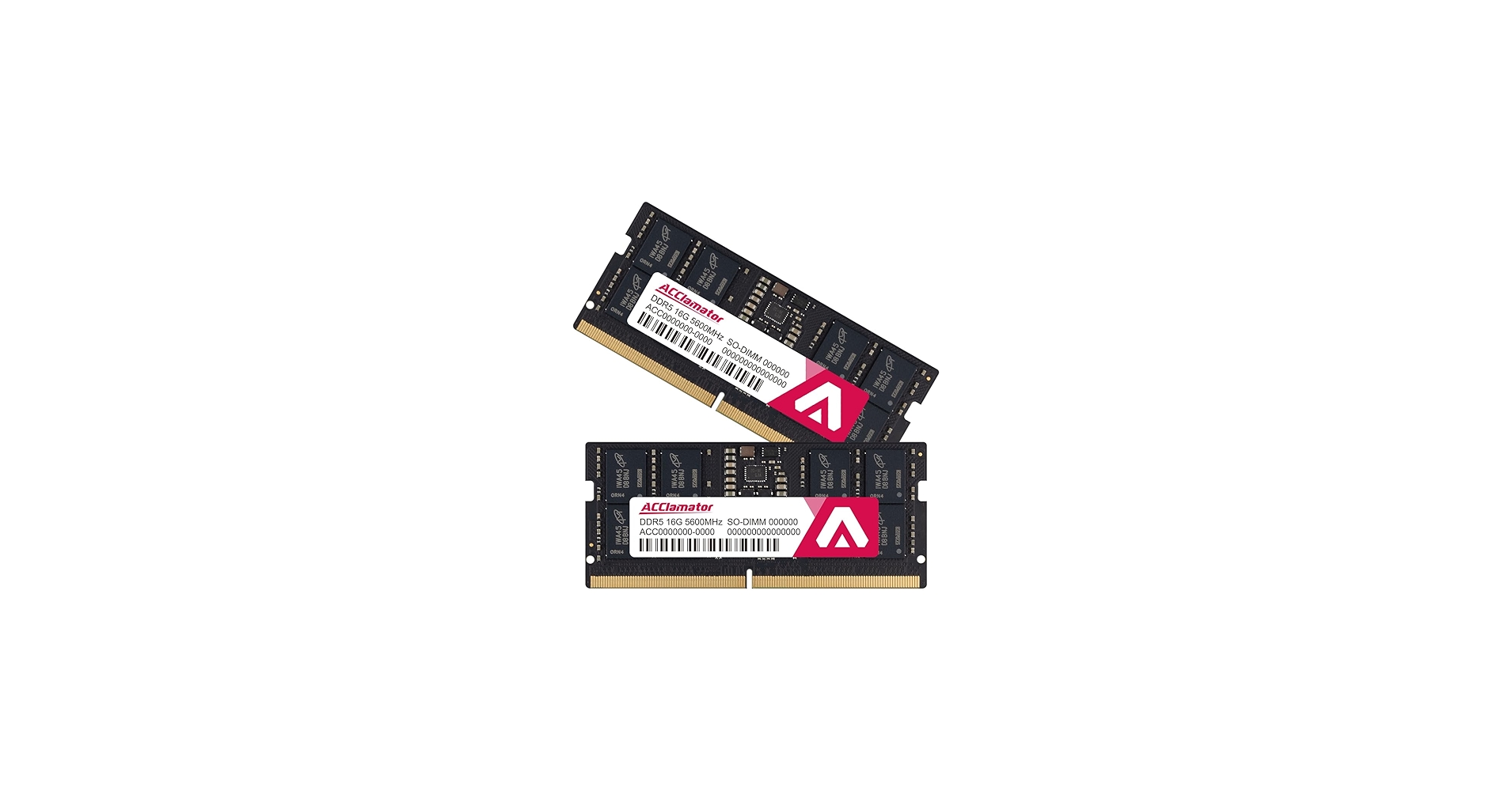 Acclamator DDR5 RAM 32GB Kit (2x16GB) 5600MHz (or 5200MHz or