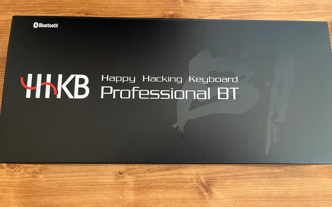 HHKB Professional BT +リストレスト×2 HHKB Professional BT 日本語配列／墨 特製パームレストウッドセット