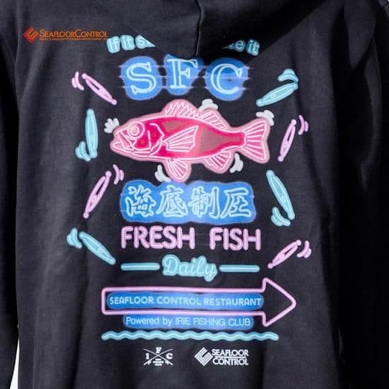 シーフロアコントロール IFC × SFC アカムツネオンフーディー Lサイズ 2026年最新】シーフロアコントロール パーカーの人気アイテム - メルカリ