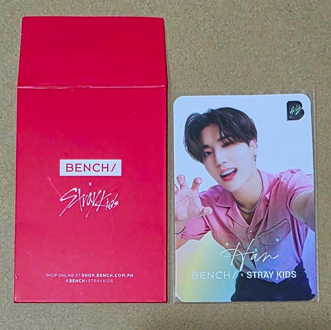 BENCH Stray Kids トレカ HAN ハン ハン HAN straykids スキズ トレカ まとめ売り 公式 ストレイキッズ