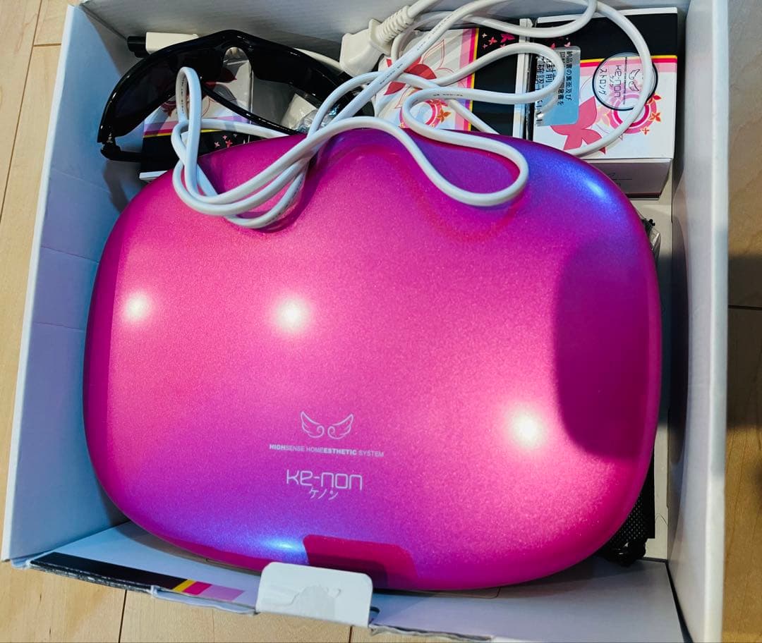 ケノン　脱毛器 ピンク 家庭用脱毛器 ケノン ピンクゴールド（ローズ系） | イオンボディ