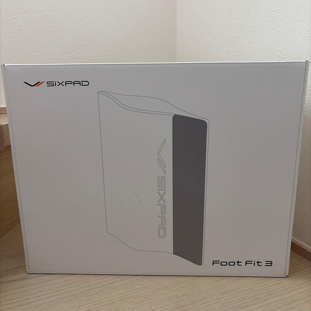 【新品・未開封】SIXPAD シックスパッド フットフィット3 シックスパッド フットフィットスリー SIXPAD Foot Fit 3 ブラック SE