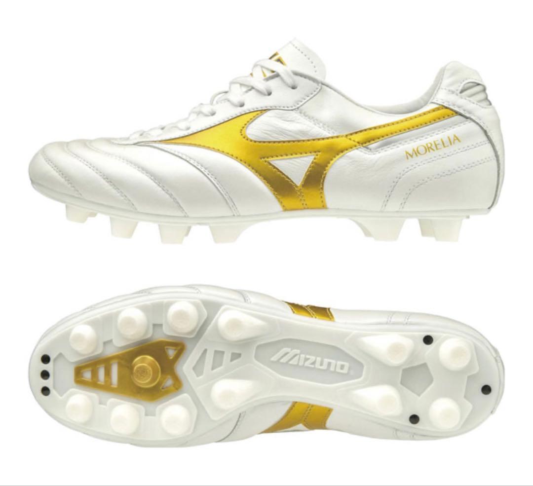 モレリア 2 JAPAN 26.0cm（ホワイト×ゴールド）