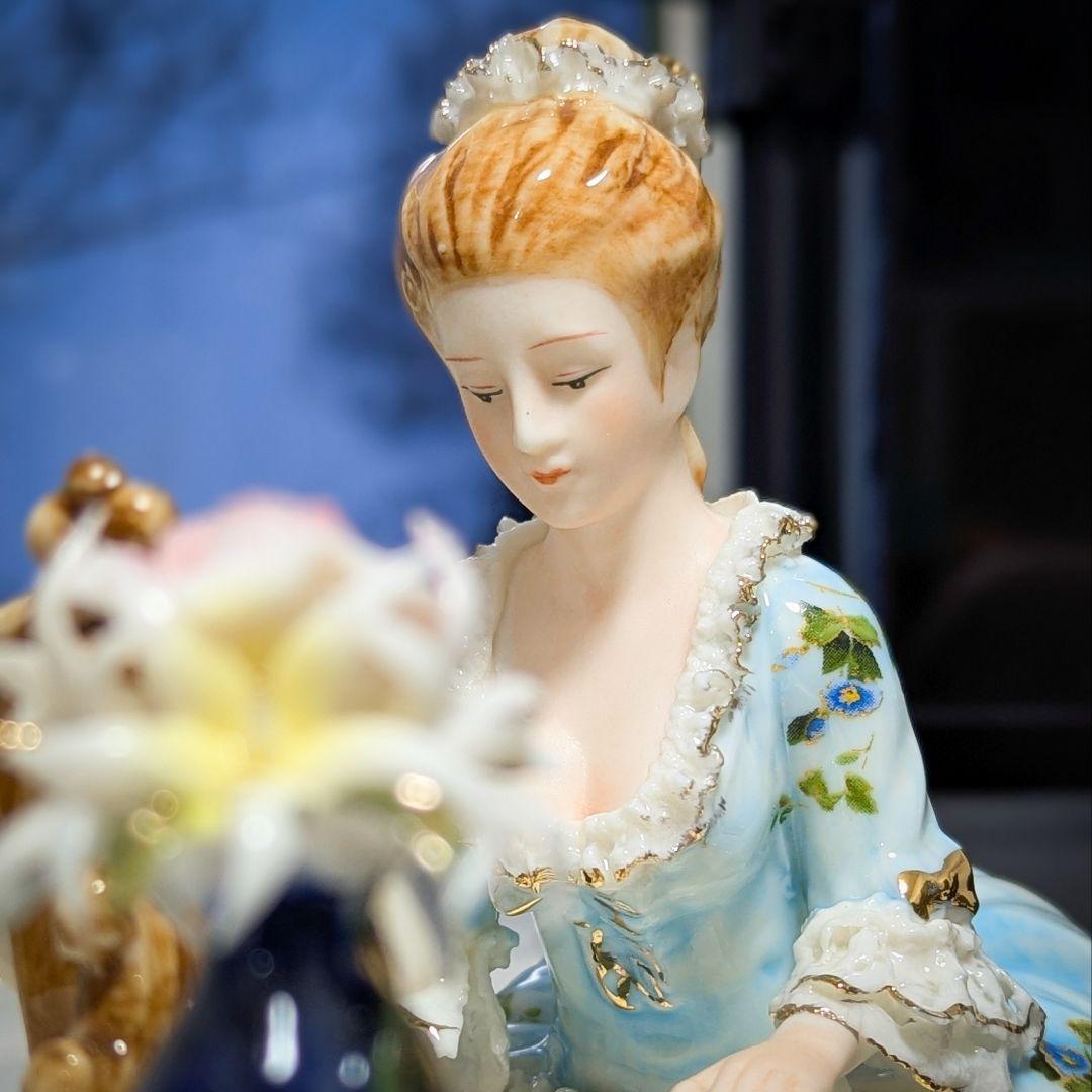 ヴィンテージ陶器人形＋専用ケース付 リヤドロ風 - メルカリ