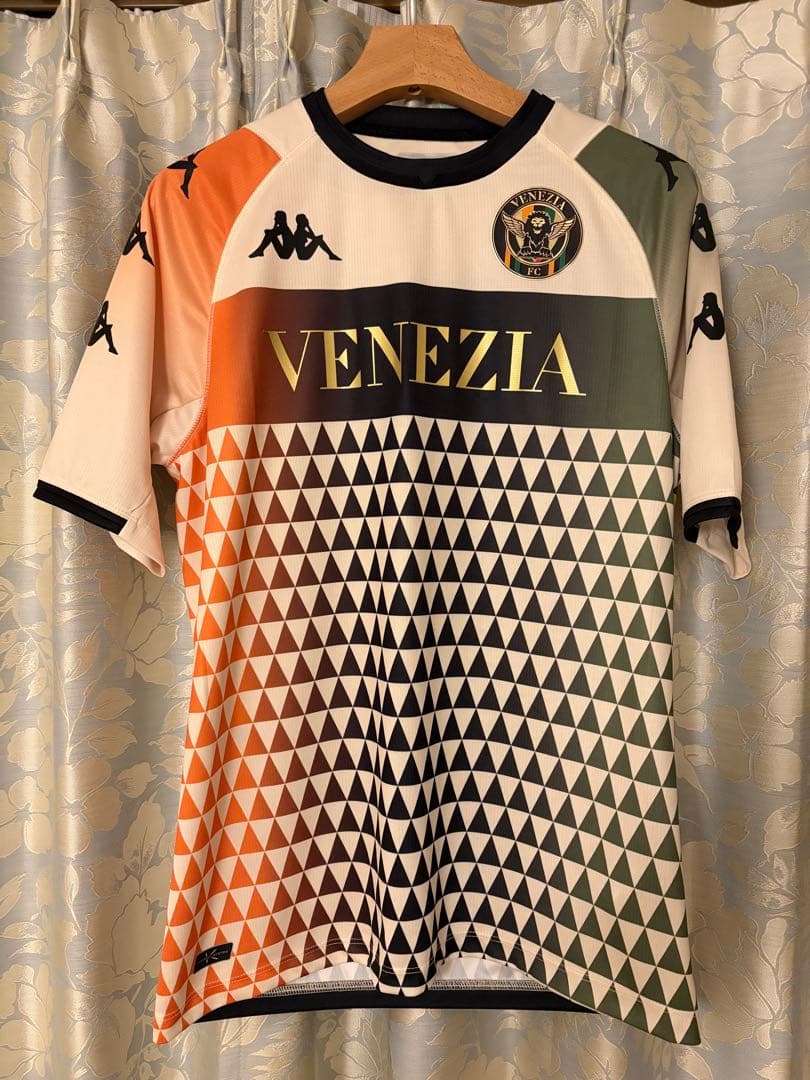 Kappa Venezia(ヴェネツィア) FC アウェイユニフォーム サイズM ヴェネツィア FC 25/26 アウェイ ユニフォーム 長袖 M 日本未発売