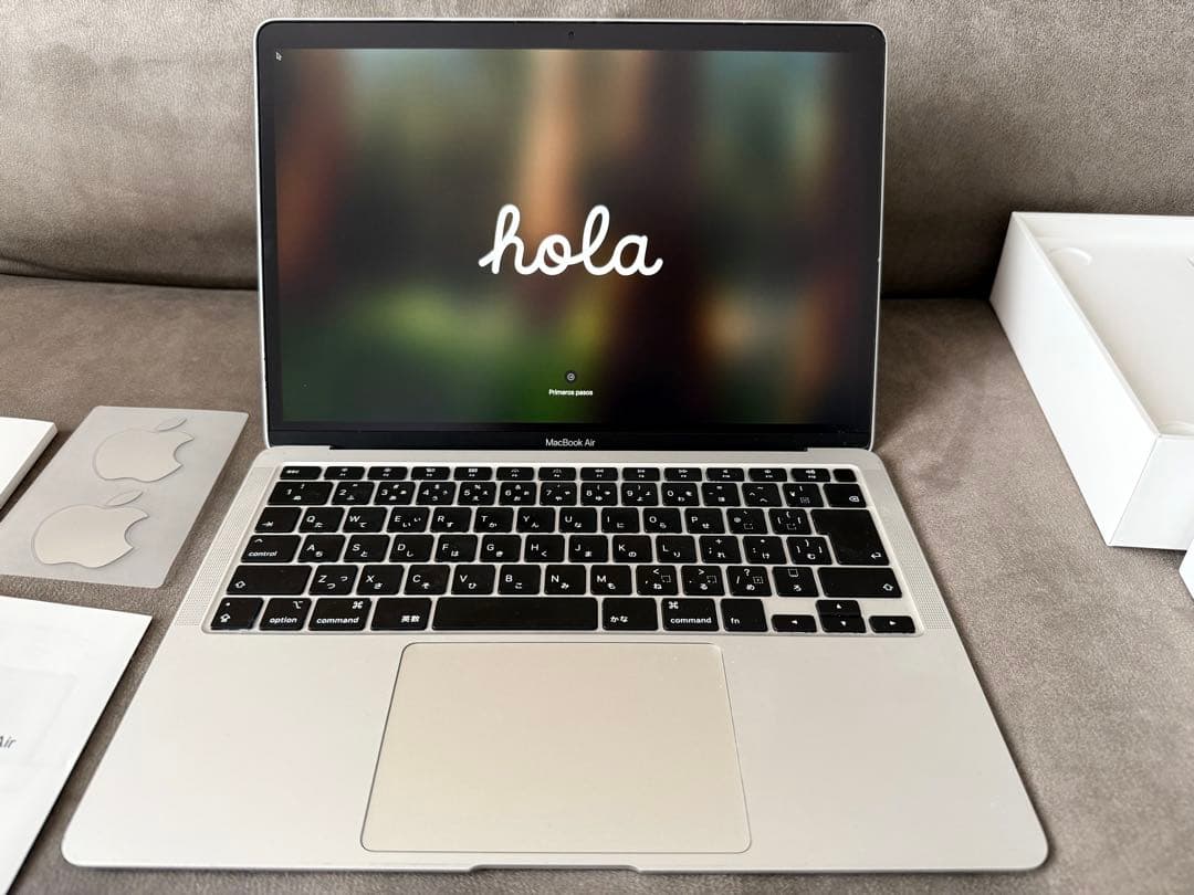 MacBook本体 MacBookAir2020 8GB SSD512GB Corei5 Apple MacBook Air 13.3インチ Retinaディスプレイ Late 2020・M1