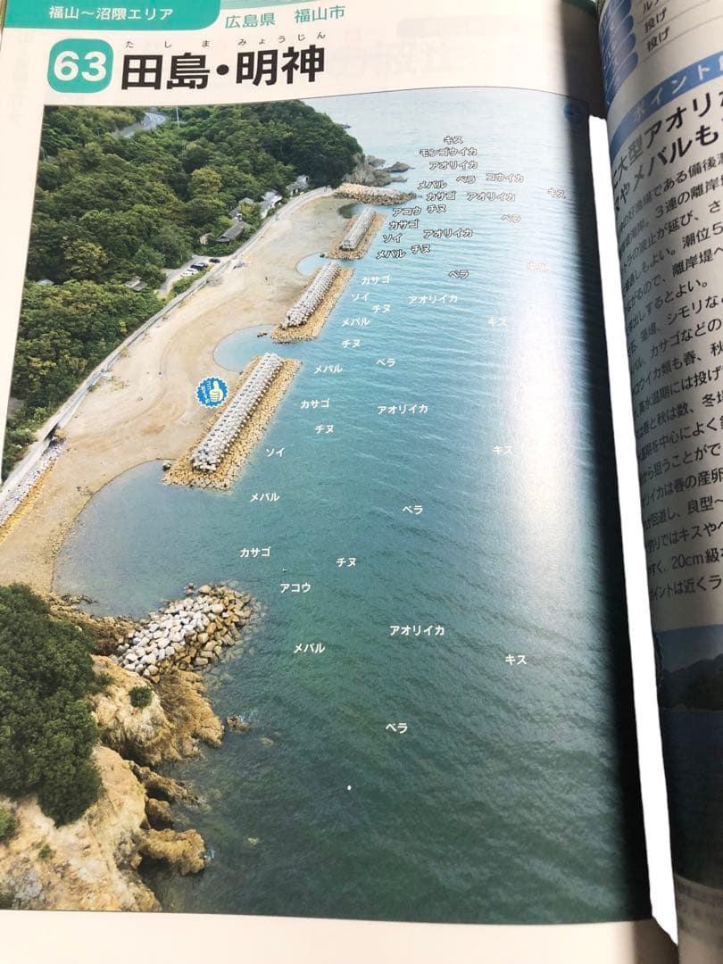 空撮 波止ガイド 岡山・備後・しまなみ海道版 レジャーフィッシング