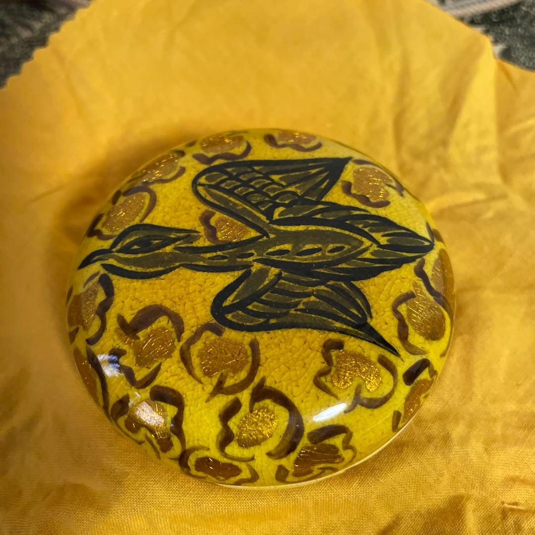 お値下げ　茶道具　香合　九谷焼 茶道具 香炉・香合 九谷焼 青粒鉄仙 洸仙作 : ZAZU&CO. - 通販 - Yahoo