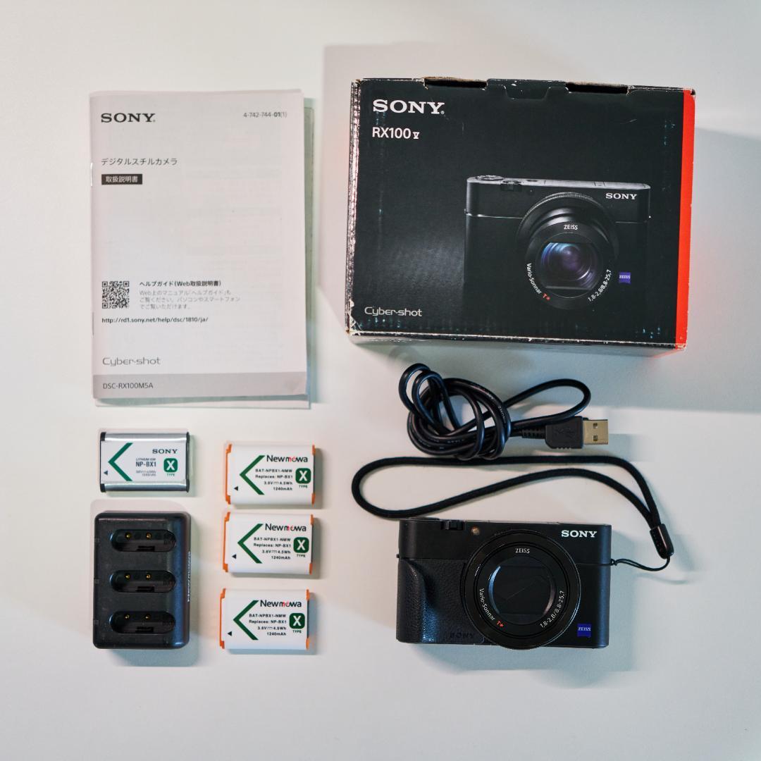 デジタルカメラ SONY Cyber-shot RX100 M5A DSC-RX100M5A コンパクトデジタルカメラ Cyber-shot（サイバーショット