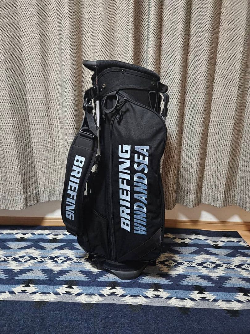 BRIEFING × WIND AND SEAキャディバッグ CR-4 #03 BRIEFING GOLF - CR-4 #03 FD | キャディバッグ | デニムグレー | ユニ