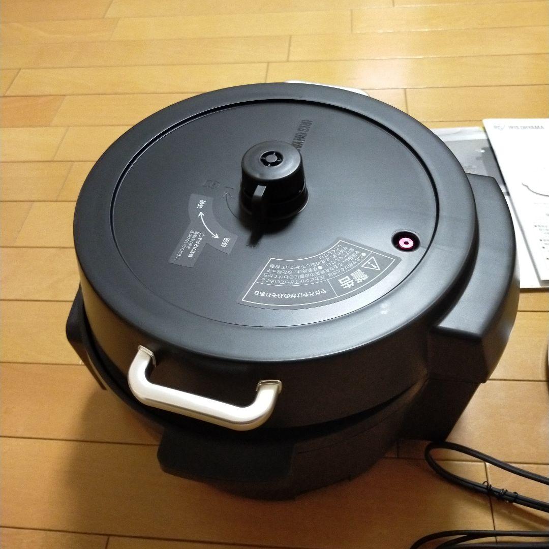 【新品未使用】 アイリスオーヤマ 電気圧力鍋 PMPC-MA4-B ブラック IRIS OHYAMA（アイリスオーヤマ） 電気圧力鍋 圧力鍋 鍋 口コミ 4L 多
