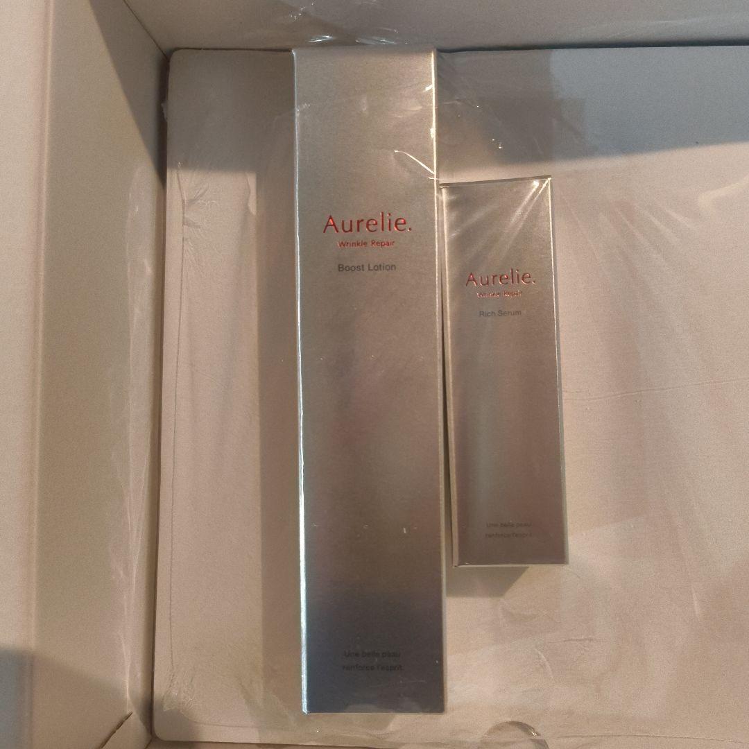 Aurelie　ブーストローション&セラム Amazon.co.jp: Aurelie.(オレリー) 美容液＆化粧水セット : ビューティー